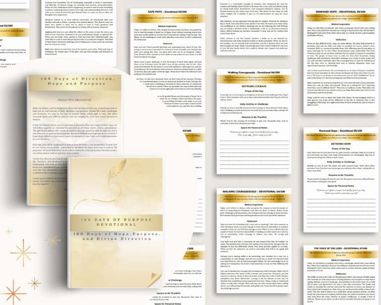 Devotional: 100 Days of Purpose